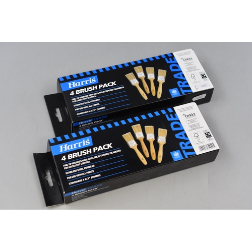 564 - Two new Packs of Harris Paint Brushes