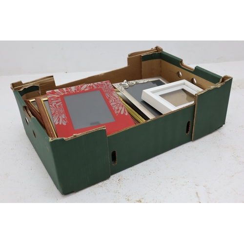 592 - A Box Containing a Large Selection of Photo Frames.