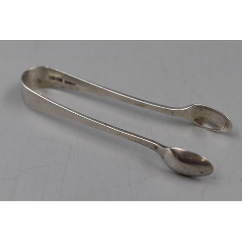 19 - Antique Edwardian hallmarked Sterling Silver Sugar Nips, circa 1906 with makers mark for Joseph Rodg... 