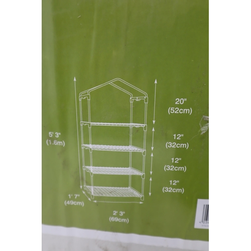 238 - A Four Tier B&Q Growhouse, In Sealed Box