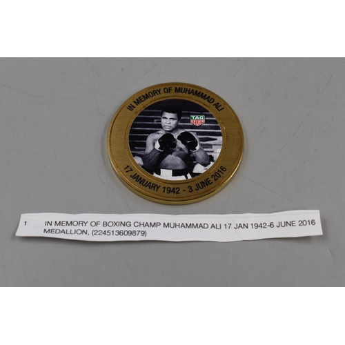 40 - Tag Heuer Ring Master Muhammad Ali Medallion (2