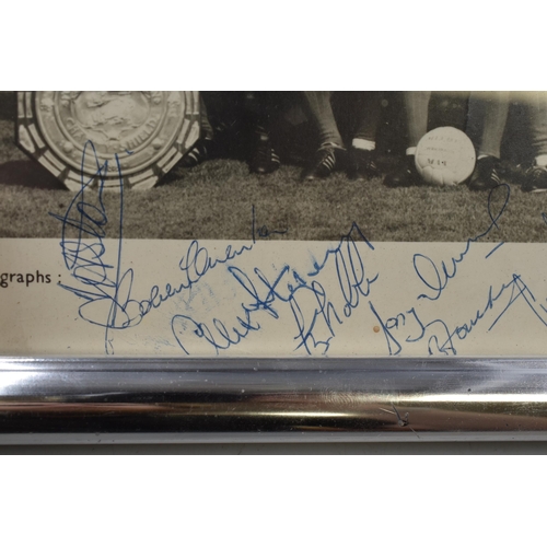 48 - A Signed Manchester United Photo of The 1964-65 League Winning Side.