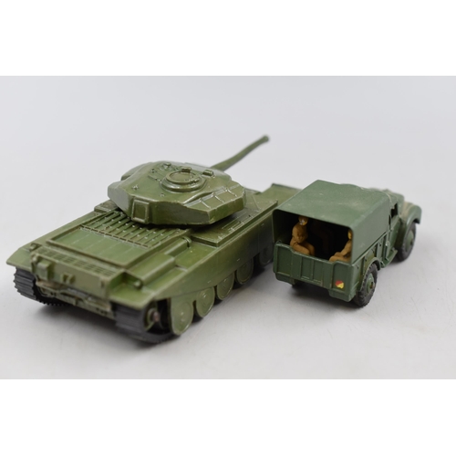 76 - Selection of 6 Dinky Die Cast Military Vehicles including 641, 686, 622, 689, 651 and 670)