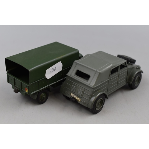 77 - Selection of 6 Dinky Die-Cast Vehicles including Battle Lines, 692, 621, 651, 642 and more