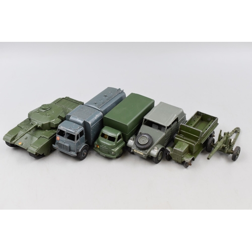 77 - Selection of 6 Dinky Die-Cast Vehicles including Battle Lines, 692, 621, 651, 642 and more