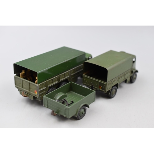 80 - Selection of 8 Dinky Military Vehicles including 692, 622, 677, 623, 341, 139 and More