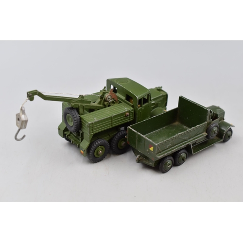 80 - Selection of 8 Dinky Military Vehicles including 692, 622, 677, 623, 341, 139 and More