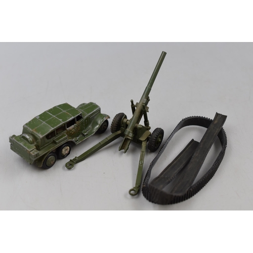 80 - Selection of 8 Dinky Military Vehicles including 692, 622, 677, 623, 341, 139 and More