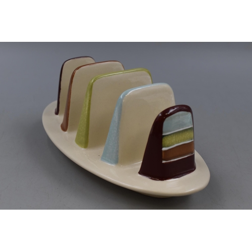 86 - Pier Jentry Stoneware Toast Rack