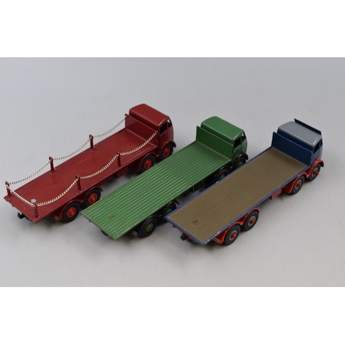 102 - Selection of 8 Dinky Die-Cast Vehicles including Foden, Leyland Octopus, Dodge and More