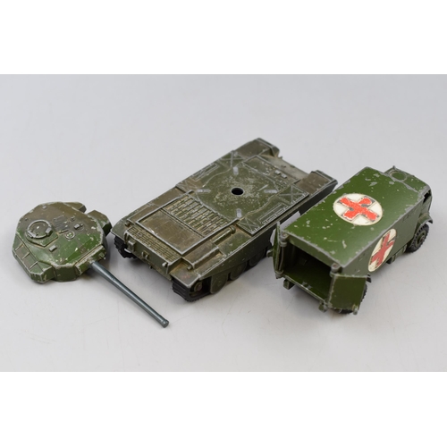 103 - Selecyion of Dinky Die-cast Military Vehicles including 651, and more