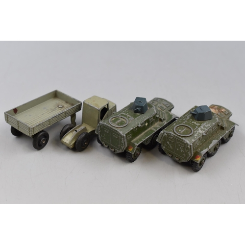 103 - Selecyion of Dinky Die-cast Military Vehicles including 651, and more