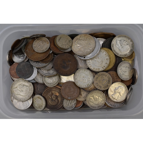 109 - Large Selection of Mixed Coinage including Silver (1.2kg)