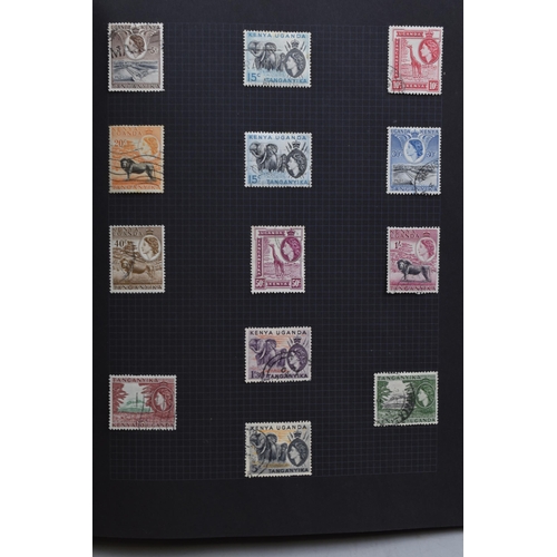 311 - Album containing selection of Great Britain Commonwealth Stamps including Victoria, Edward VII, Geor... 