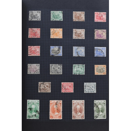 311 - Album containing selection of Great Britain Commonwealth Stamps including Victoria, Edward VII, Geor... 