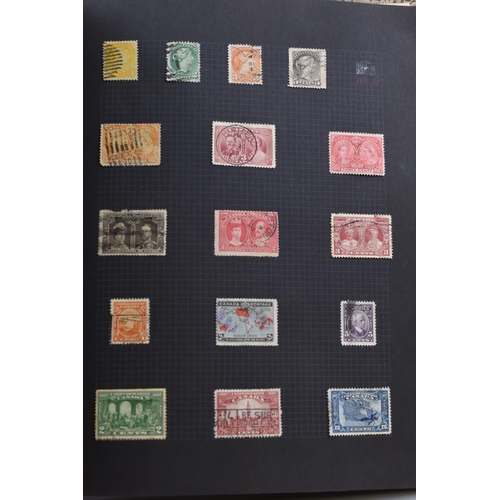 311 - Album containing selection of Great Britain Commonwealth Stamps including Victoria, Edward VII, Geor... 