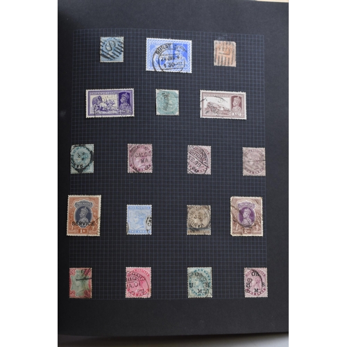 311 - Album containing selection of Great Britain Commonwealth Stamps including Victoria, Edward VII, Geor... 