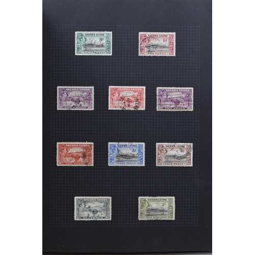 311 - Album containing selection of Great Britain Commonwealth Stamps including Victoria, Edward VII, Geor... 