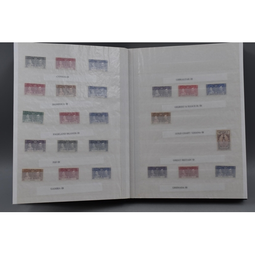 312 - Stock Album Containing a selection of Commonwealth Stamps of George VI