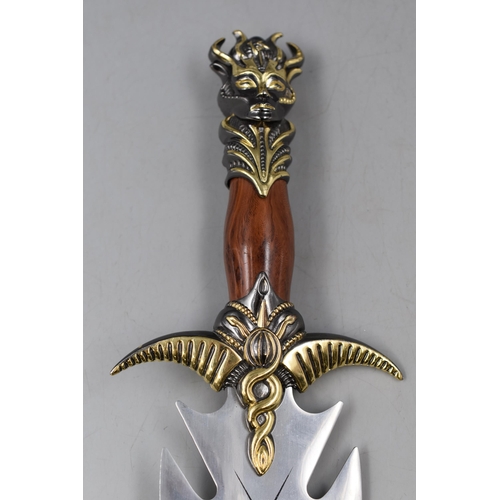 153 - A Replica Fantasy Style Sword, Approx 23.5