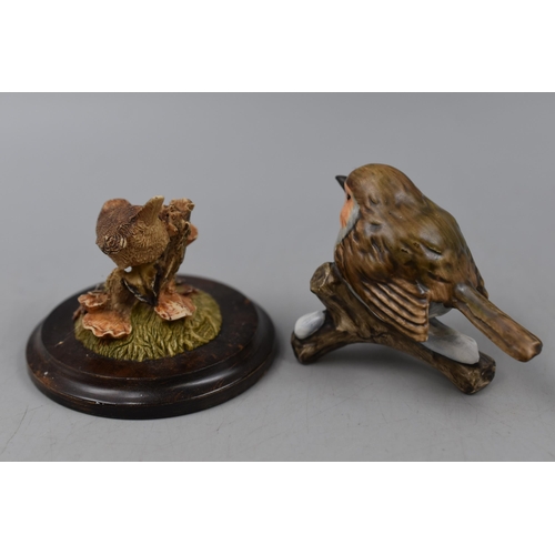 155 - Selection of 5 Bird Figures including Goebel, Beswick and Country Artists