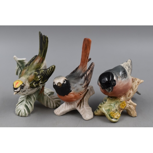 155 - Selection of 5 Bird Figures including Goebel, Beswick and Country Artists