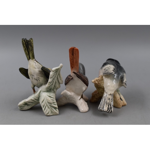 155 - Selection of 5 Bird Figures including Goebel, Beswick and Country Artists