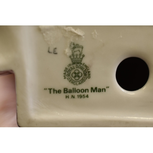 185 - Royal Doulton ' The Balloon Man' HN 1954 approx 7