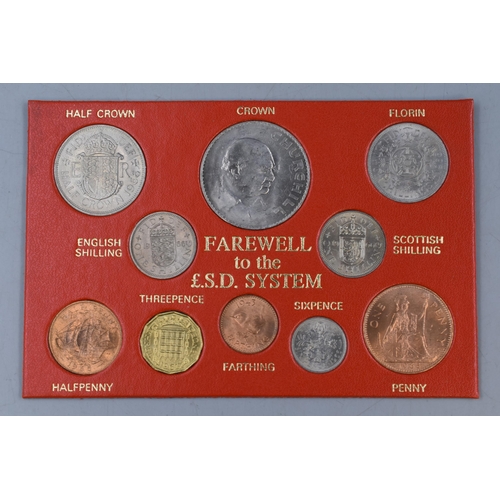 58 - Cased Farewell to The S.D. System Coin Collection