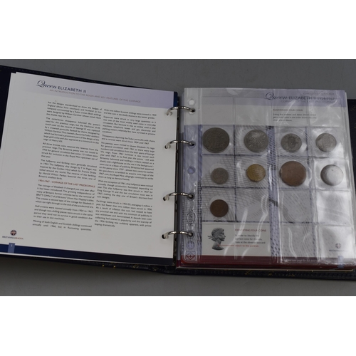 61 - A Britannia Magna Coin Album, With Certificate of Ownership. With Approx 45 Various UK Coins.