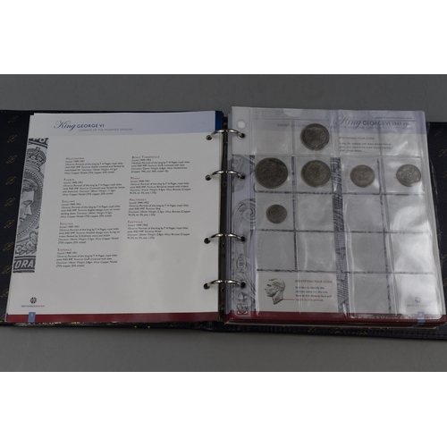 61 - A Britannia Magna Coin Album, With Certificate of Ownership. With Approx 45 Various UK Coins.