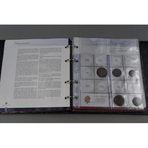 61 - A Britannia Magna Coin Album, With Certificate of Ownership. With Approx 45 Various UK Coins.