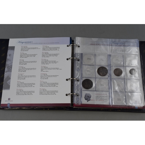 61 - A Britannia Magna Coin Album, With Certificate of Ownership. With Approx 45 Various UK Coins.