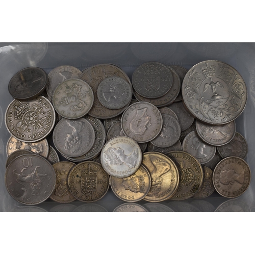 64 - A Selection of Various Unsorted UK Coins.