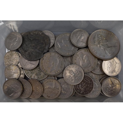 66 - A Selection of Various Unsorted UK Coins.