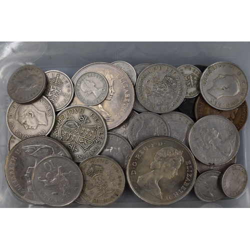 67 - A Selection of Various Unsorted UK Coins.