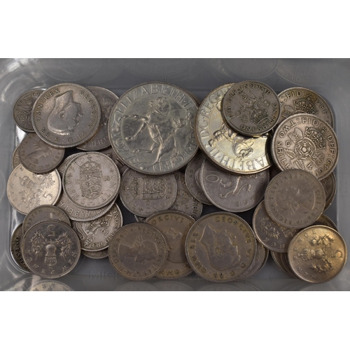 72 - A Selection of Various Unsorted UK Coins.