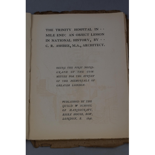 104 - An Architectural Study Folder Published By The Guild & School of Handycraft Essex House, Bow, Lo... 