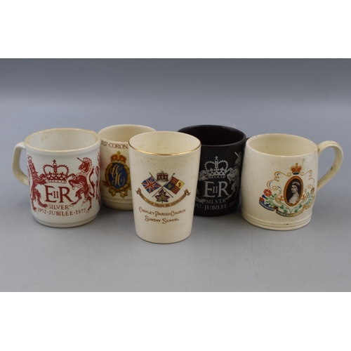 119 - Selection of Bier Steins, Tankards and Commemorative Mugs including The Gardeners Prayer, 1911 Coron... 