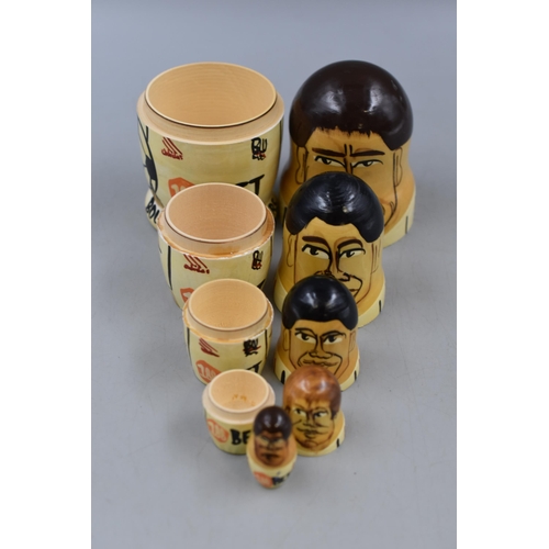 125 - Unusual Bolton Wanderers Russian Doll Set