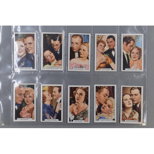 131 - A Full Set of 48 Gallaghers Film Partners Cigarette Cards