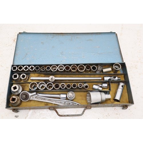 387 - Elora of Germany Socket Set in Metal Case