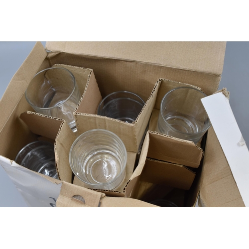 205 - Selection of 17 Drinking Glasses, various Sizes