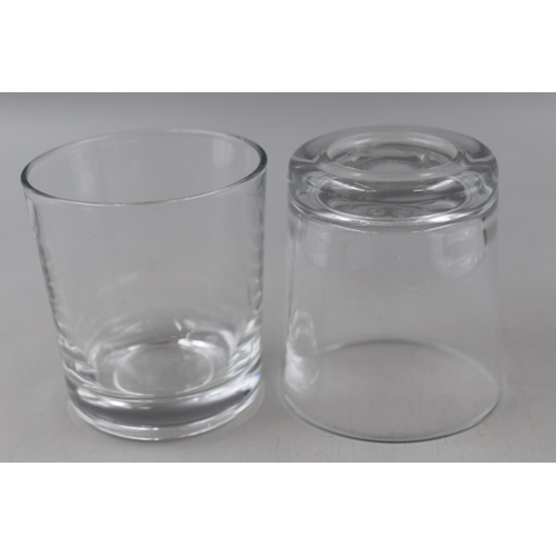 205 - Selection of 17 Drinking Glasses, various Sizes