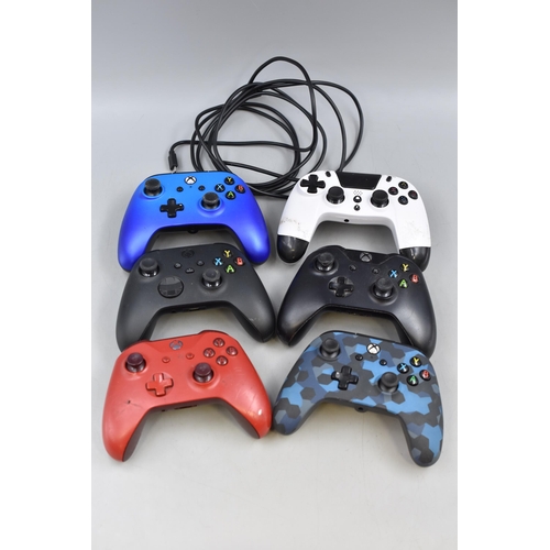 392 - Six Gaming Control Pads includes XBox 360 and GioTeck