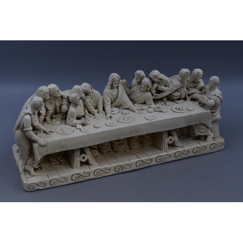 208 - A Plaster Depiction of The Last Supper, Approx 17