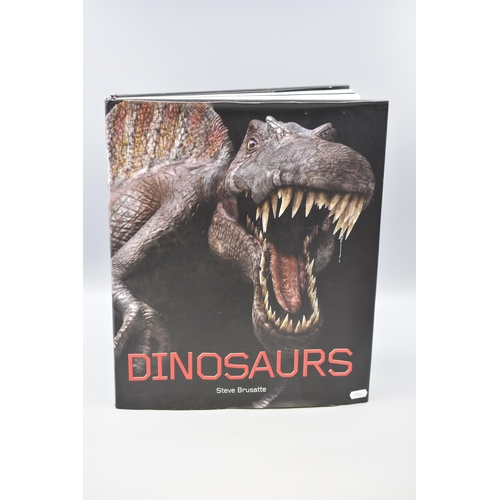 399 - Steve Brusatte Hardbacked Dinosaurs Book with Over 170 superbly detailed computer-generated illustra... 