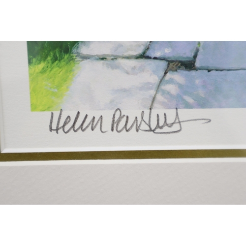 223 - Framed and Glazed Limited Edition Helen Parsley Print Signed by Artist with Signed Certificate of Au... 