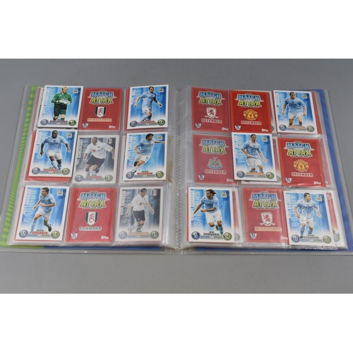 408 - Match Attack Collector Binder and Cards, Incomplete