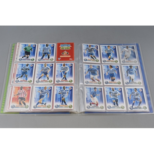 408 - Match Attack Collector Binder and Cards, Incomplete